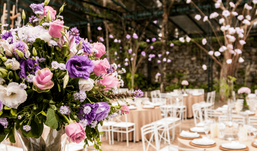 PARTY FLOWER ARRANGEMENTS